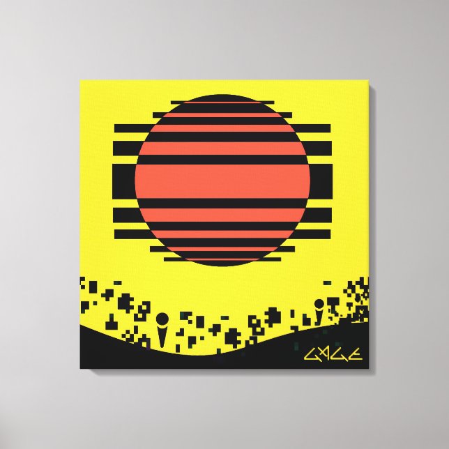 Toile Memphis Tossed Bits (Recto)