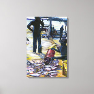 Toile Menu d'aujourd'hui Bahamas