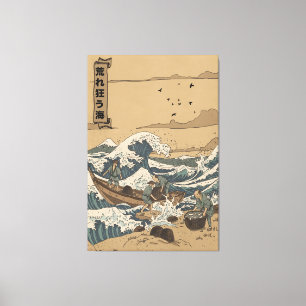 Toile Mer agitée
