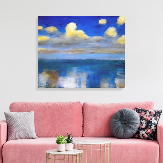Toile Mer calme | Emil Nolde | (Insitu(Salon))