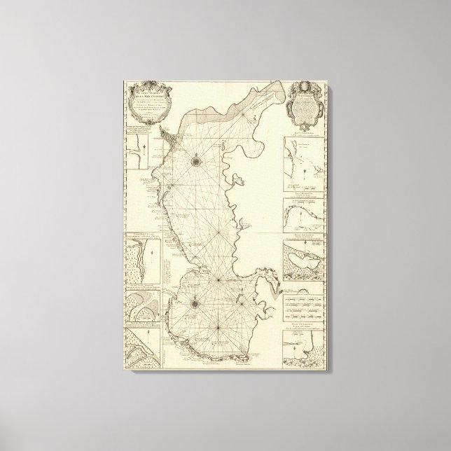 Toile Mer Caspienne et Asie 2 (Recto)