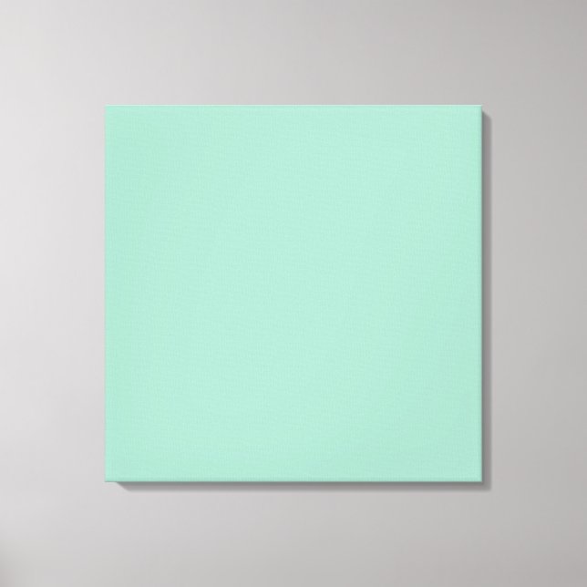 Toile Mer clair Vert Mode Couleur Tendance Mer mousse (Recto)