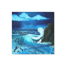 "Mer de puissance" Tvas étirées Imprimer.