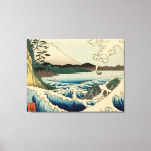 Toile Mer du Japon Satta Hiroshige Art
