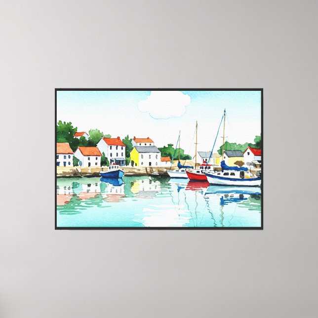 Toile Mer et plage (Recto)