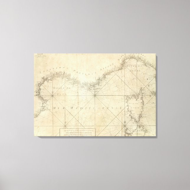 Toile Mer Méditerranée 2 (Recto)