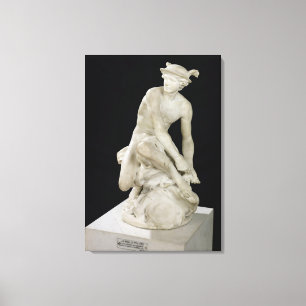 Toile Mercure Attachant ses sandales ailées, 1744