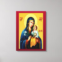 Mère de Dieu nouveau rouge