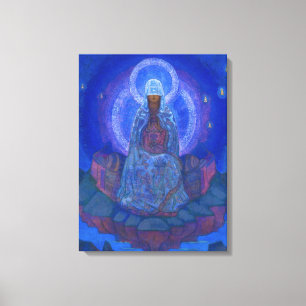 Toile Mère du monde, 1924 par Nicholas Roerich