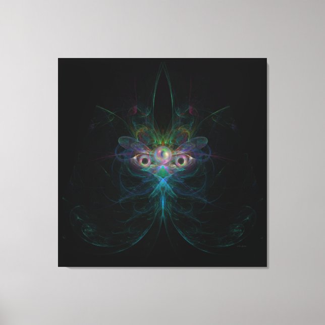 Toile Mère du papillon Pearl Angel Mardi Gras Masque (Recto)