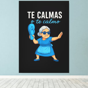 Toile Mère espagnole mexicaine drôle
