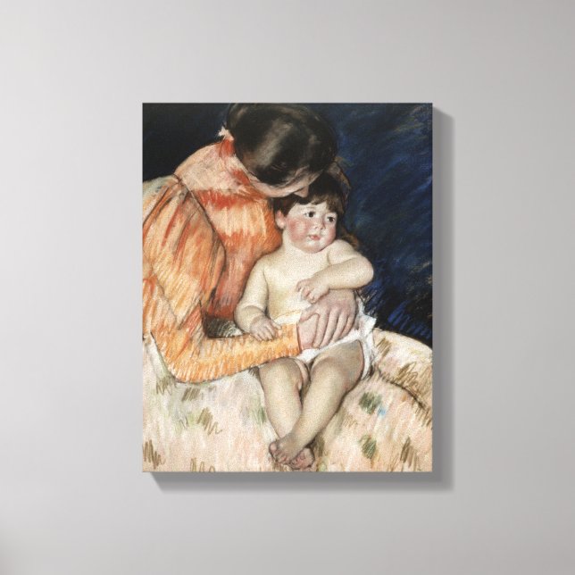 Toile Mère et enfant, années 1890 (Recto)