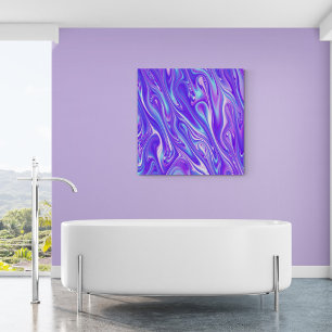 Toile Mermaid Giggles Abstrait