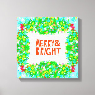 Toile Merry & Bright Wreath