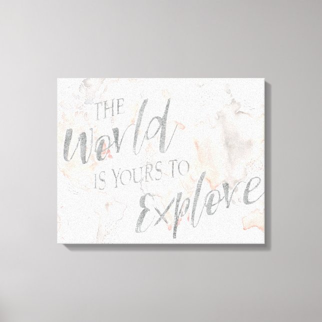 Toile Merveilleux Monde I (Recto)