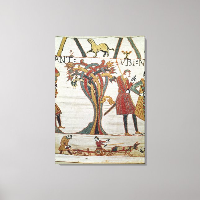 Toile Messagers de Duke William est venu trouver Comte (Recto)