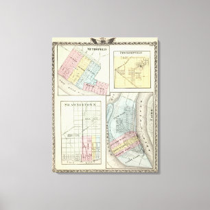 Toile Metropolis, Shawneetown, Le Caire et Pinckneyville