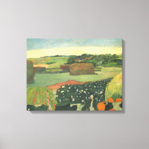 Toile Meules en Bretagne par Paul Gauguin, Art ancien