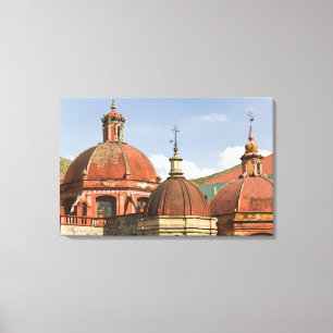 Toile Mexique, État de Guanajuato, Guanajuato. Templo de