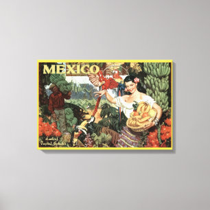 Toile Mexique Wall Art
