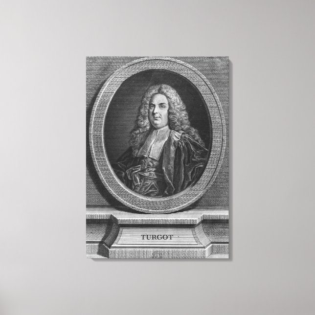 Toile Michel Etienne Turgot (Recto)