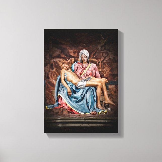 TOILE MICHELANGELO PIETA  (Recto)