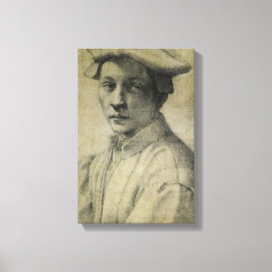 Toile Michelangelo Portrait d'Andrea Quaratesi