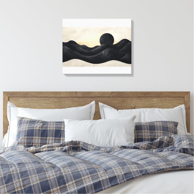 Toile Midnight Horizon (Insitu(Chambre))