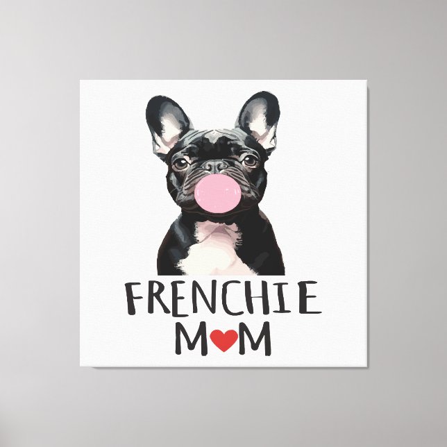Toile Mignon bouledogue français (Recto)