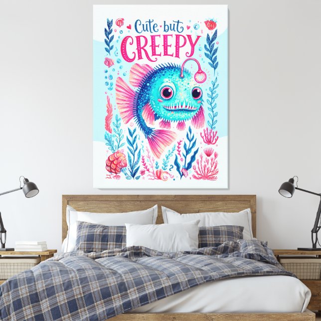 Toile Mignon mais Flippant (Insitu(Chambre))