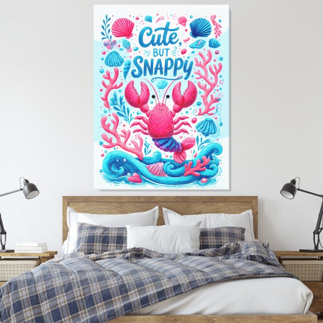 Toile Mignon mais Snappy (Insitu(Chambre))