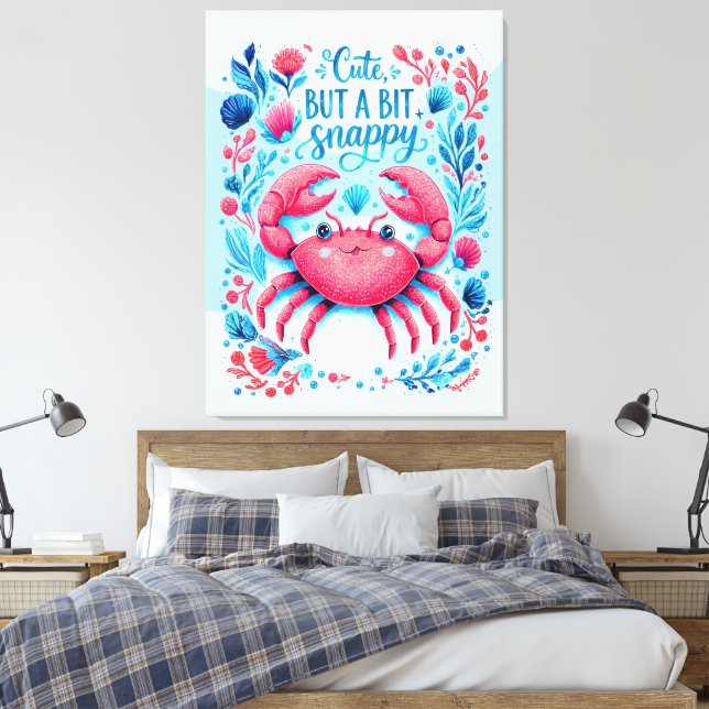 Toile Mignon mais un peu grincheux (Insitu(Chambre))