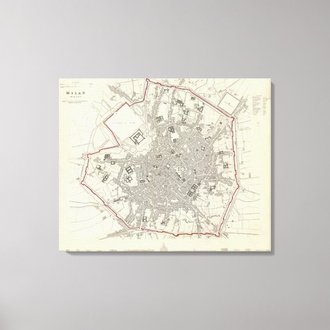 Toile Milan Milano (Recto)