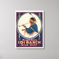 Miller Bros 101 Ranch, Poster du Wild West Circus