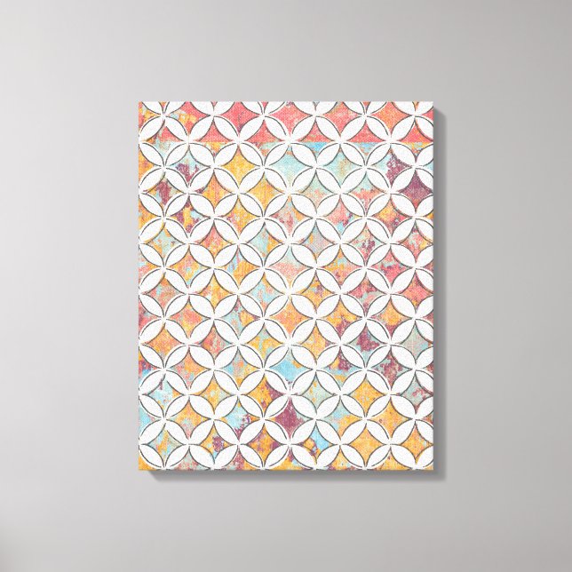 Toile Millie Bright Wrapped Canvas 16" x 25" (Recto)