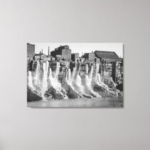 Toile Mills sur le côté américain de Niagara Falls