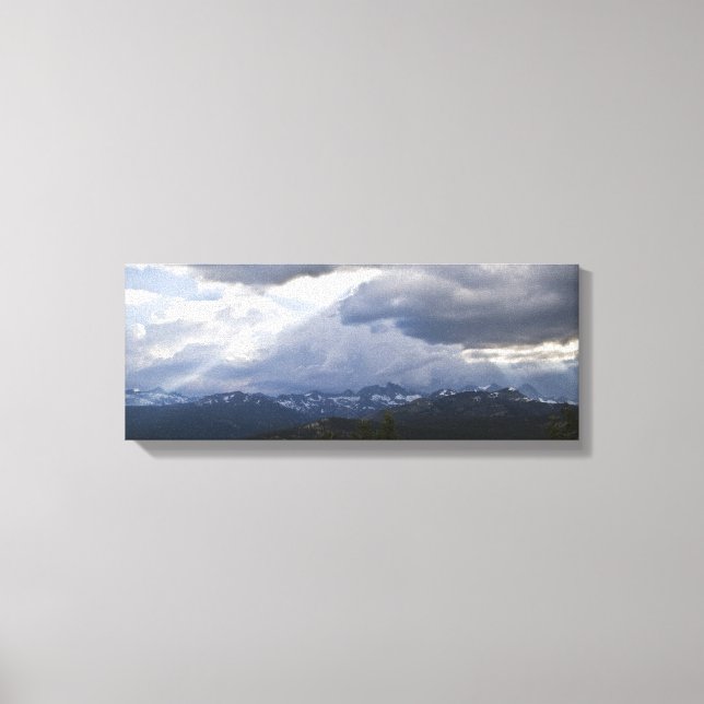 Toile Minarets Enveloppée Impression (Recto)