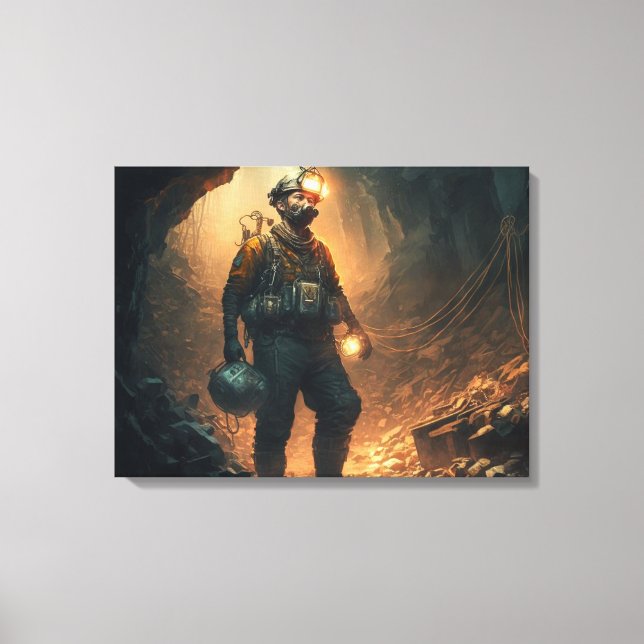 Toile Mines dangereuses (Recto)