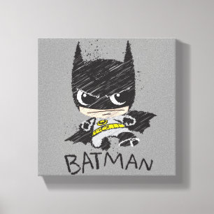 Toile Mini classique Batman Sketch