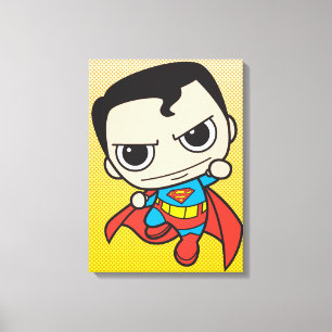 Toile Mini Superman volant