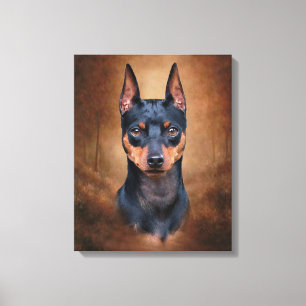 Toile Miniature de Pinscher