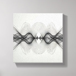 Toile Minimalisme Moderne Art Linéaire Symétrique - Abst