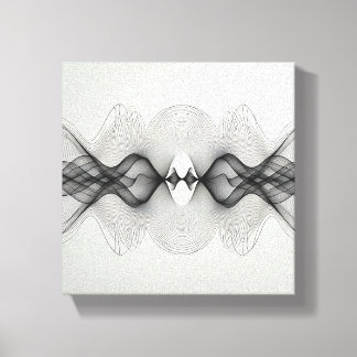 Toile Minimalisme Moderne Art Linéaire Symétrique - Abst