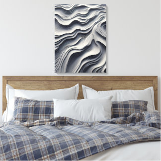 Toile Minimalist Desert Sand Art Print