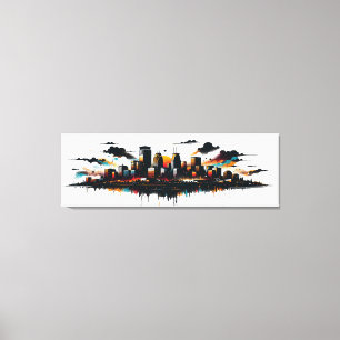 Toile Minneapolis Skyline