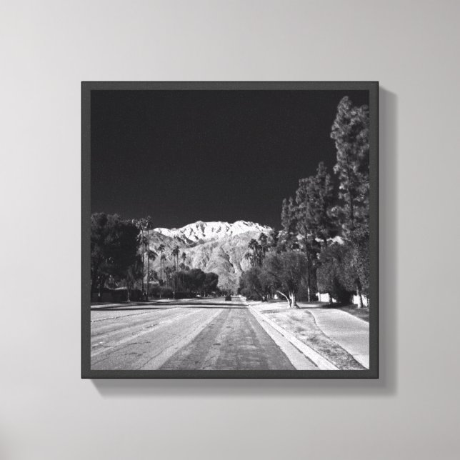 Toile Mirage de neige du désert, CA par Tom Masters (Recto)