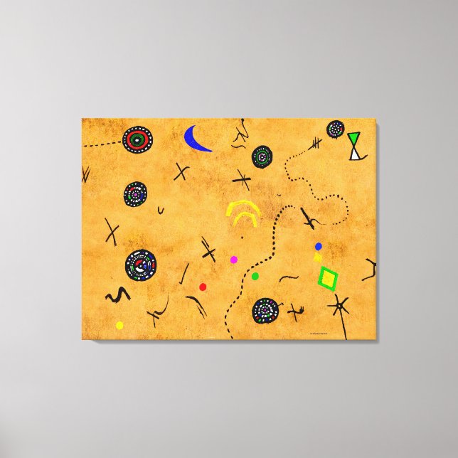 Toile Miro Downunder (Recto)