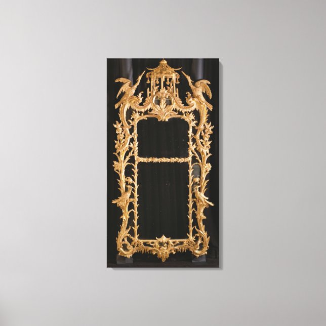 Toile Miroir sculpté, c.1760 (Recto)