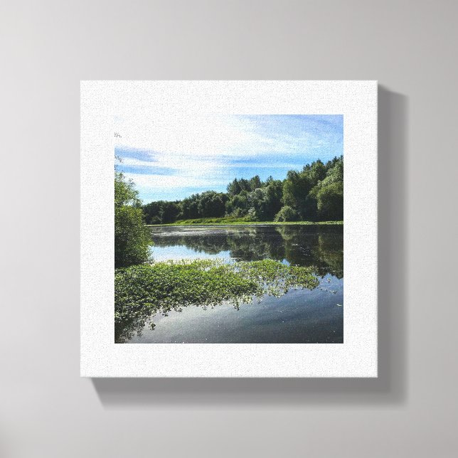 Toile Mission Lake, OU (Recto)