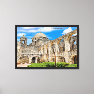 Toile Mission San Jose, San Antonio, Texas